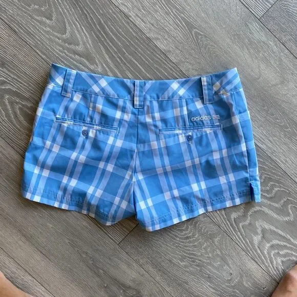 Adidas Golf Plaid Shorts - Picture 4 of 6